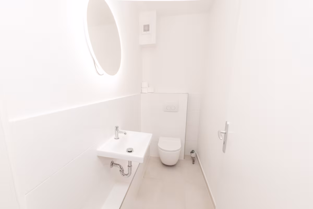 Modernes Gäste-WC