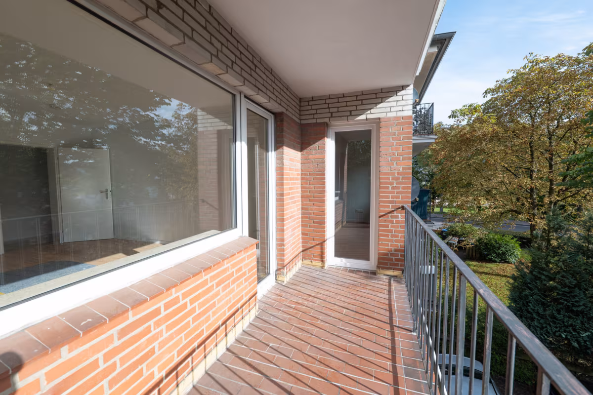 Balkon zur Ostseite