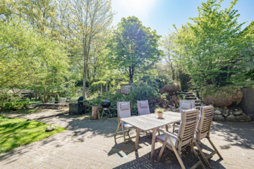 Charmantes Fachwerkjuwel mit idyllischem Garten und Weitblick! - Terrasse