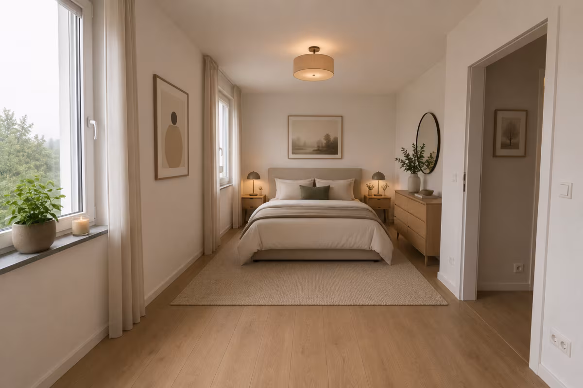 Schlafzimmer OG - KI generiert
