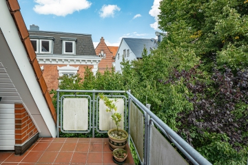 Balkon 1 - Zentral wohnen über mehrere Ebenen! Zwei Balkone und viel Platz!