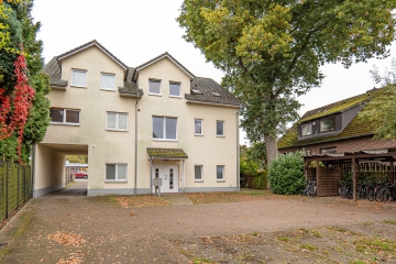 Rückansicht - Perfekte Kapitalanlage! Erdgeschosswohnung mit Terrasse (Nr.7) in zentraler Lage von Buxtehude.