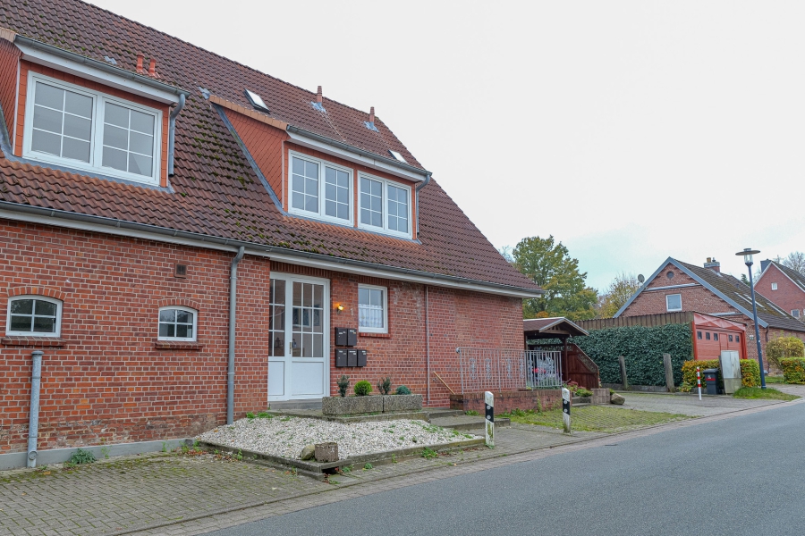 Außenansicht - 1-Zimmer Wohnung mit guter Anbindung in Agathenburg.