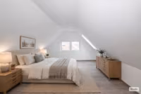 Schlafzimmer Dachgeschoss - KI generiert