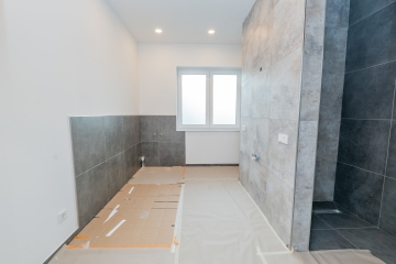 RESERVIERT - Neubau-Bungalow 2024: Ihr Traumhaus mit offenem Raumkonzept, großem Garten in bester Lage - Badezimmer