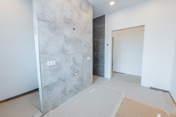 RESERVIERT - Neubau-Bungalow 2024: Ihr Traumhaus mit offenem Raumkonzept, großem Garten in bester Lage - Badezimmer