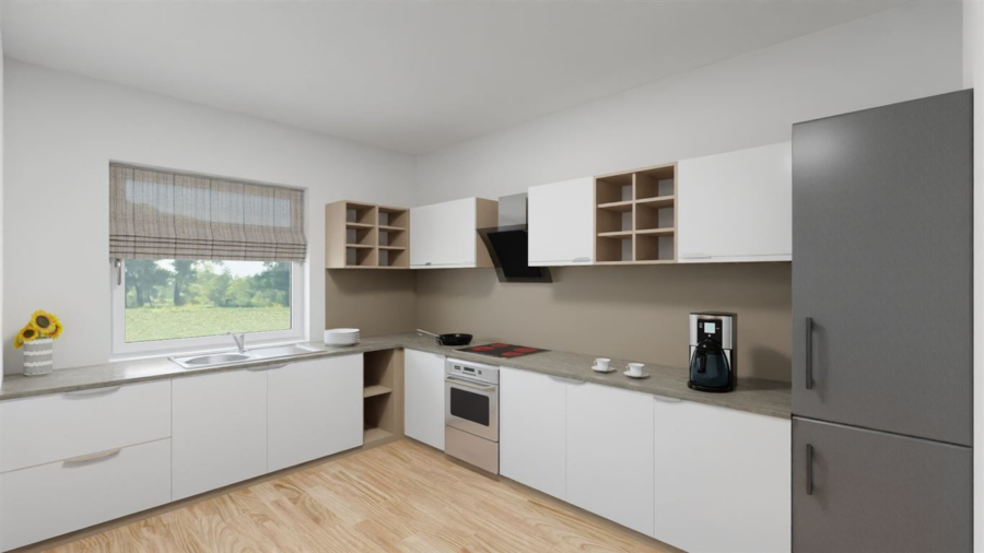 Hier entsteht Ihr neuer Wohnsitz - 2 exklusive Doppelhaushälften - - Küche