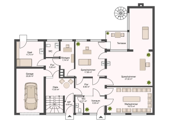 Erdgeschoss - Ein- oder Mehrparteienhaus? Hier können Sie sich austoben!