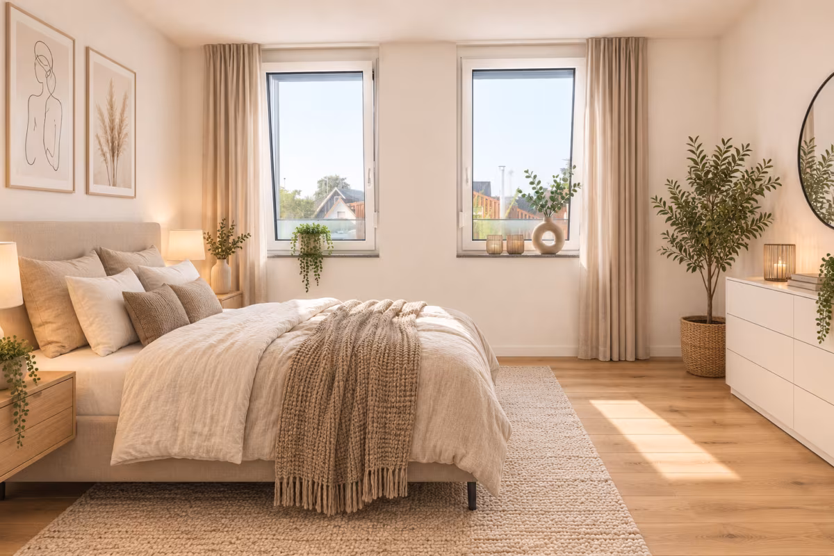 Schlafzimmer OG - KI generiert