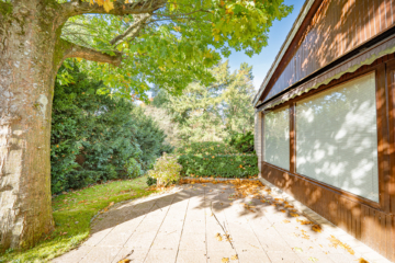 Exklusives Architektenhaus in idyllischer Hanglage – Ihr Rückzugsort nahe der Barger Heide! - Terrasse