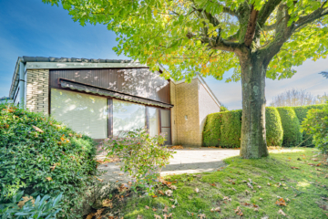 Exklusives Architektenhaus in idyllischer Hanglage – Ihr Rückzugsort nahe der Barger Heide! - Terrasse