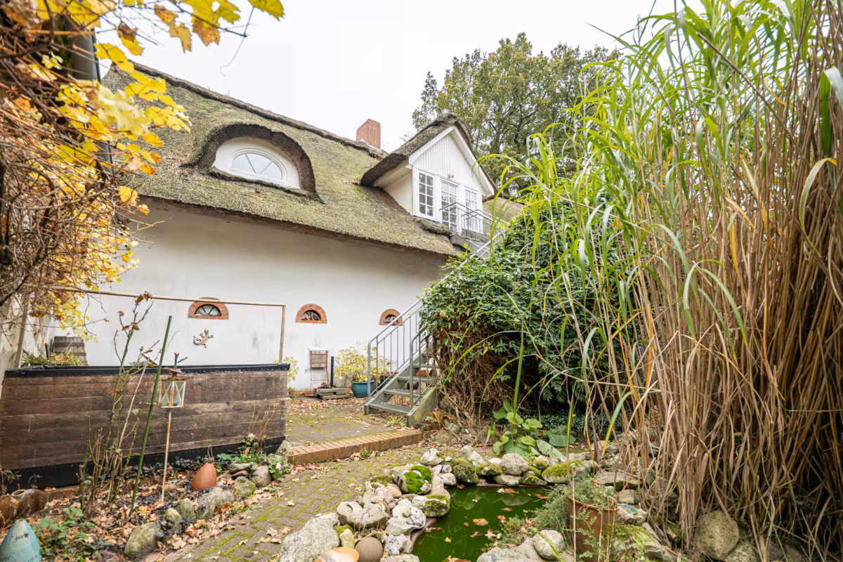 Innenhof mit Terrasse