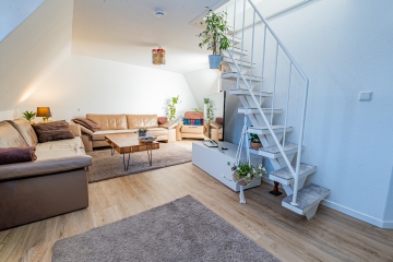 Wohnzimmer - Stadtflair trifft Wohngefühl – Ihr neues Zuhause im Herzen von Stade!