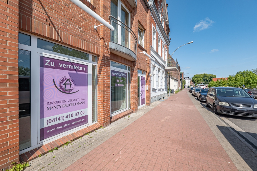 Vorderansicht - Büro- & Geschäftseinheit mit flexiblem Grundriss – gestalten Sie Ihren Arbeitsplatz neu!