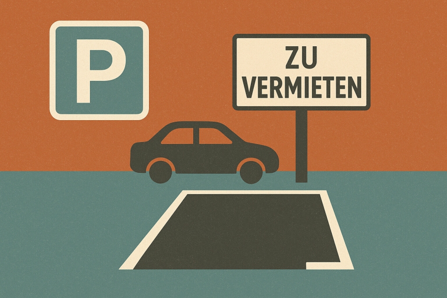 Musterbild - Zentral gelegener Außenstellplatz in Stade – Bahnhofsnähe