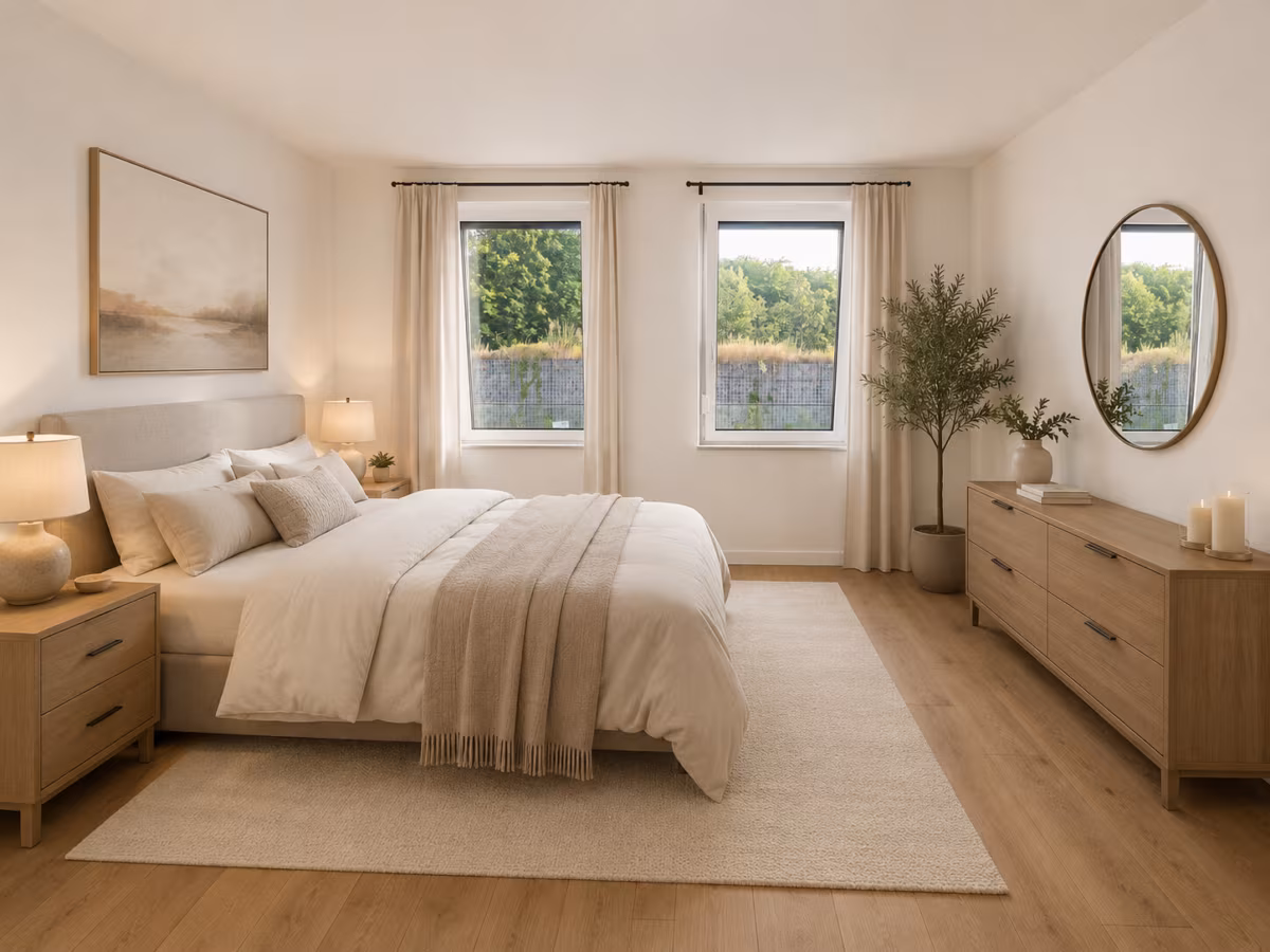 Schlafzimmer OG - KI generiert