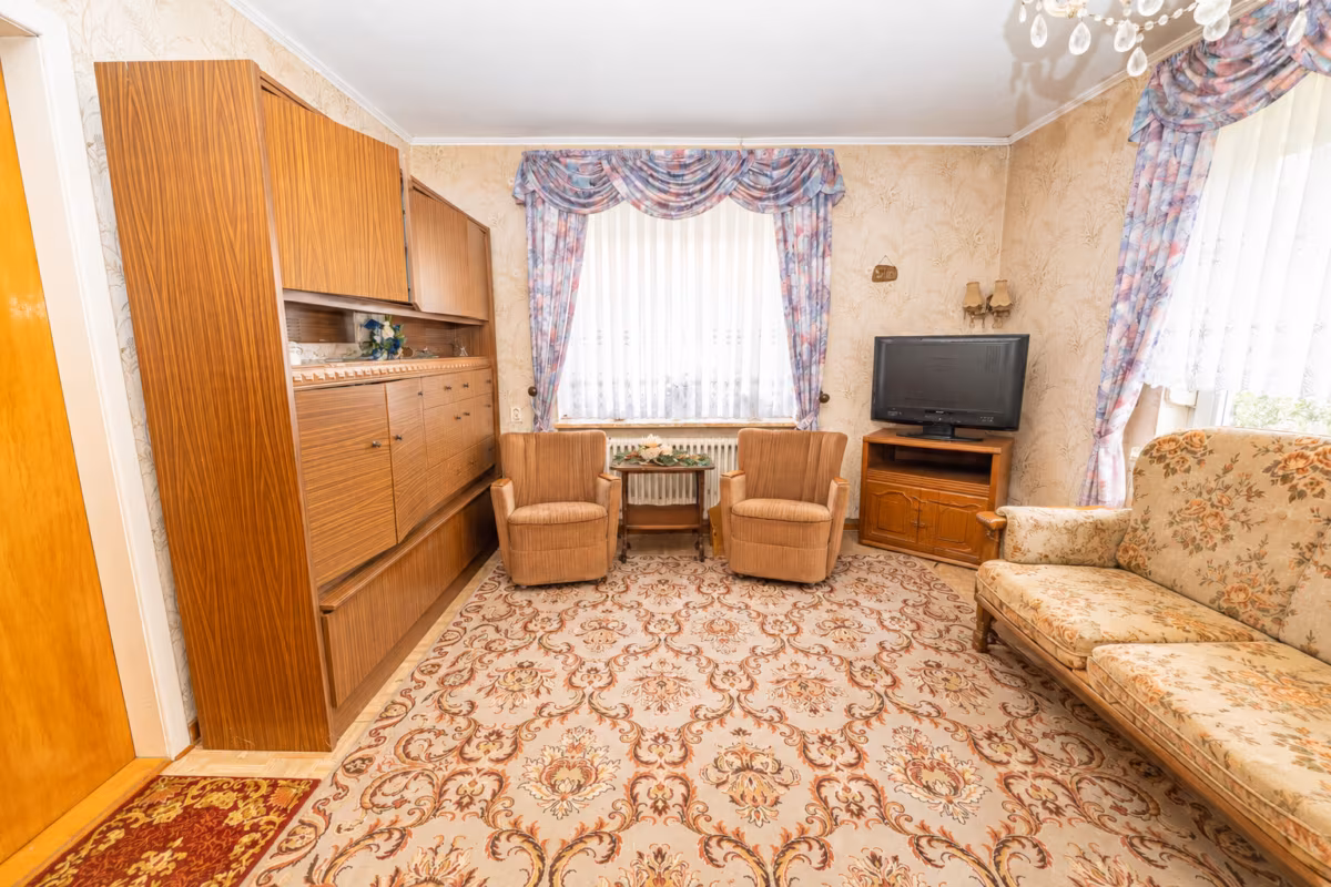 Wohnzimmer Altbau