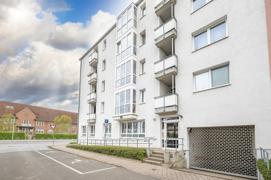 Barrierefrei/ Behindertengerecht und mehr! Eigentumswohnung in Billstedt. - Außenansicht