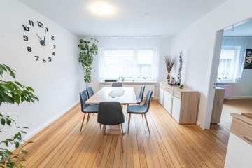 Investieren & profitieren: Stilvolles Einfamilienhaus mit Zukunftsperspektive - Esszimmer