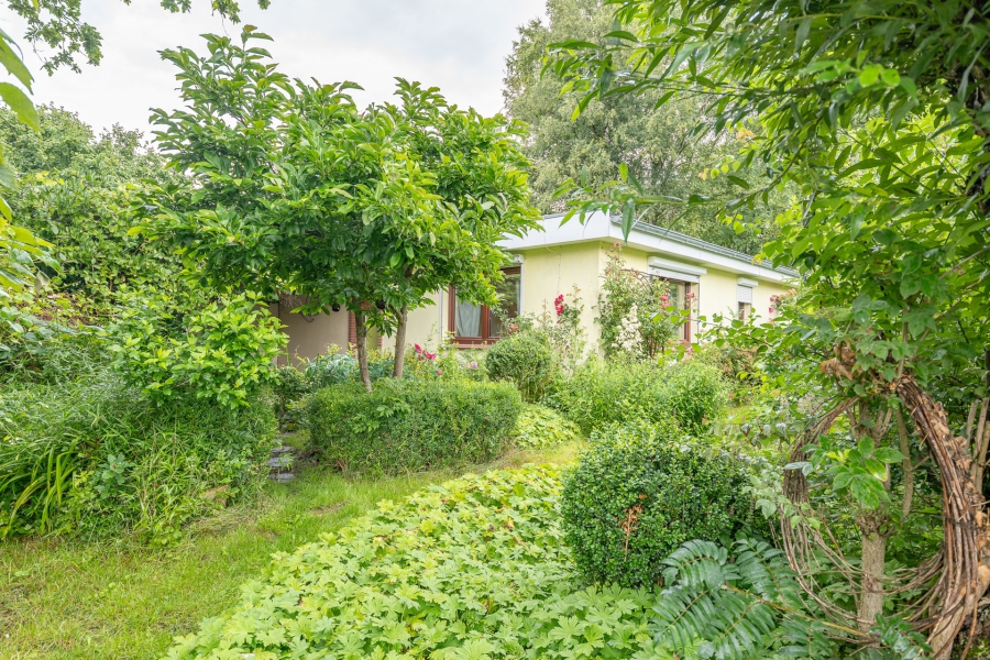 Vorderansicht - Freiraum für Ihre Ideen – Bungalow auf großem Grundstück in ruhiger Lage