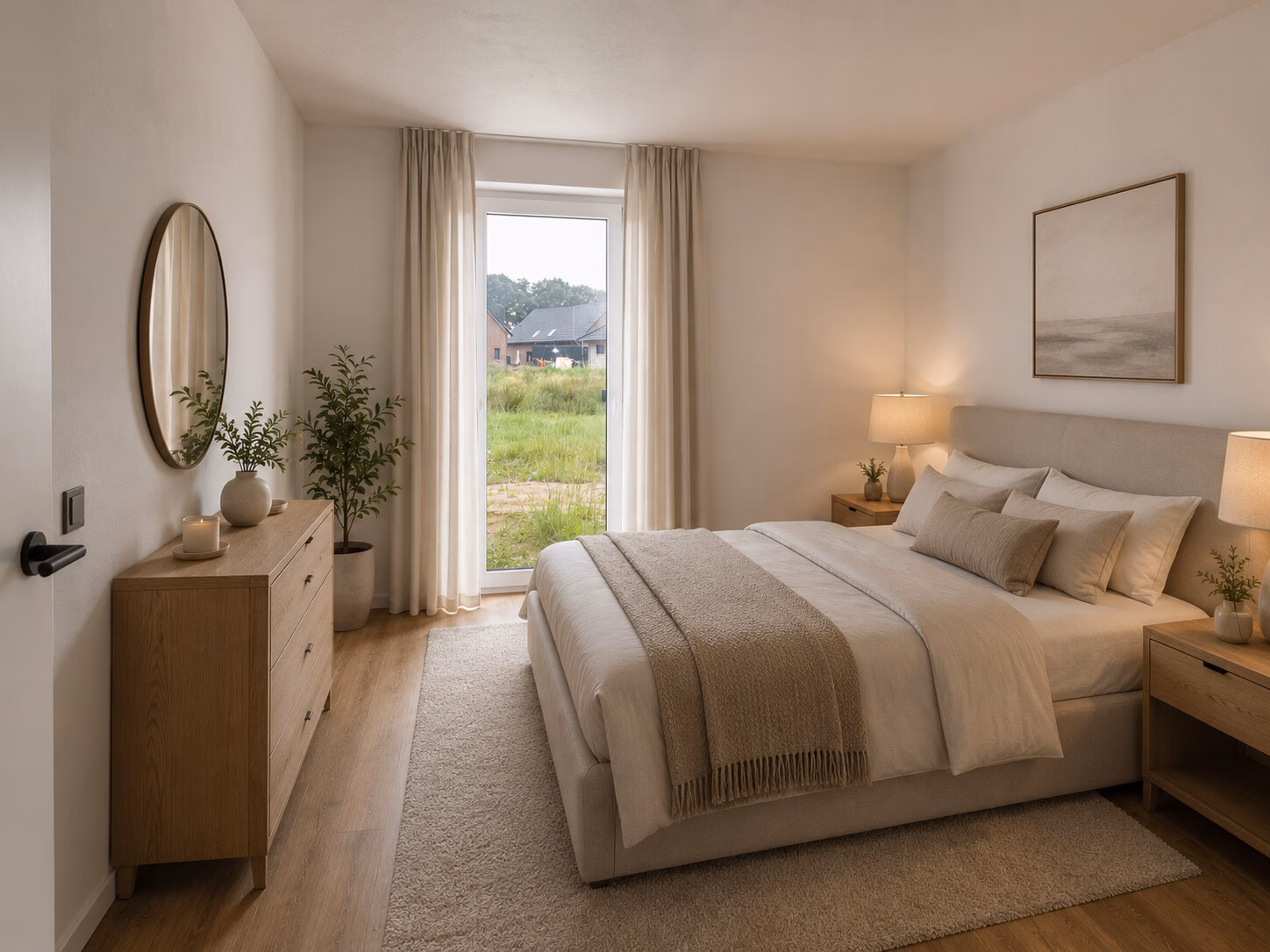 Schlafzimmer - KI generiert