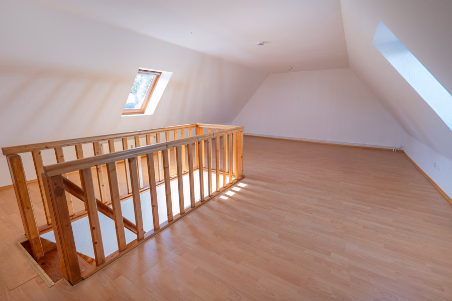 Schlafzimmer Spitzboden