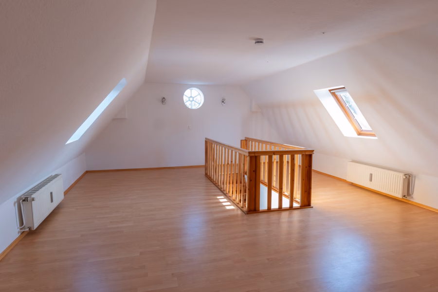 Schlafzimmer Spitzboden
