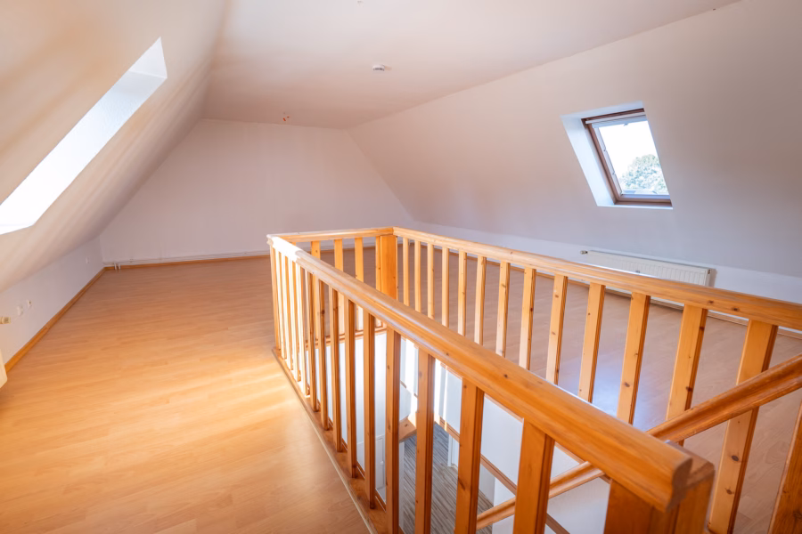 Schlafzimmer Spitzboden