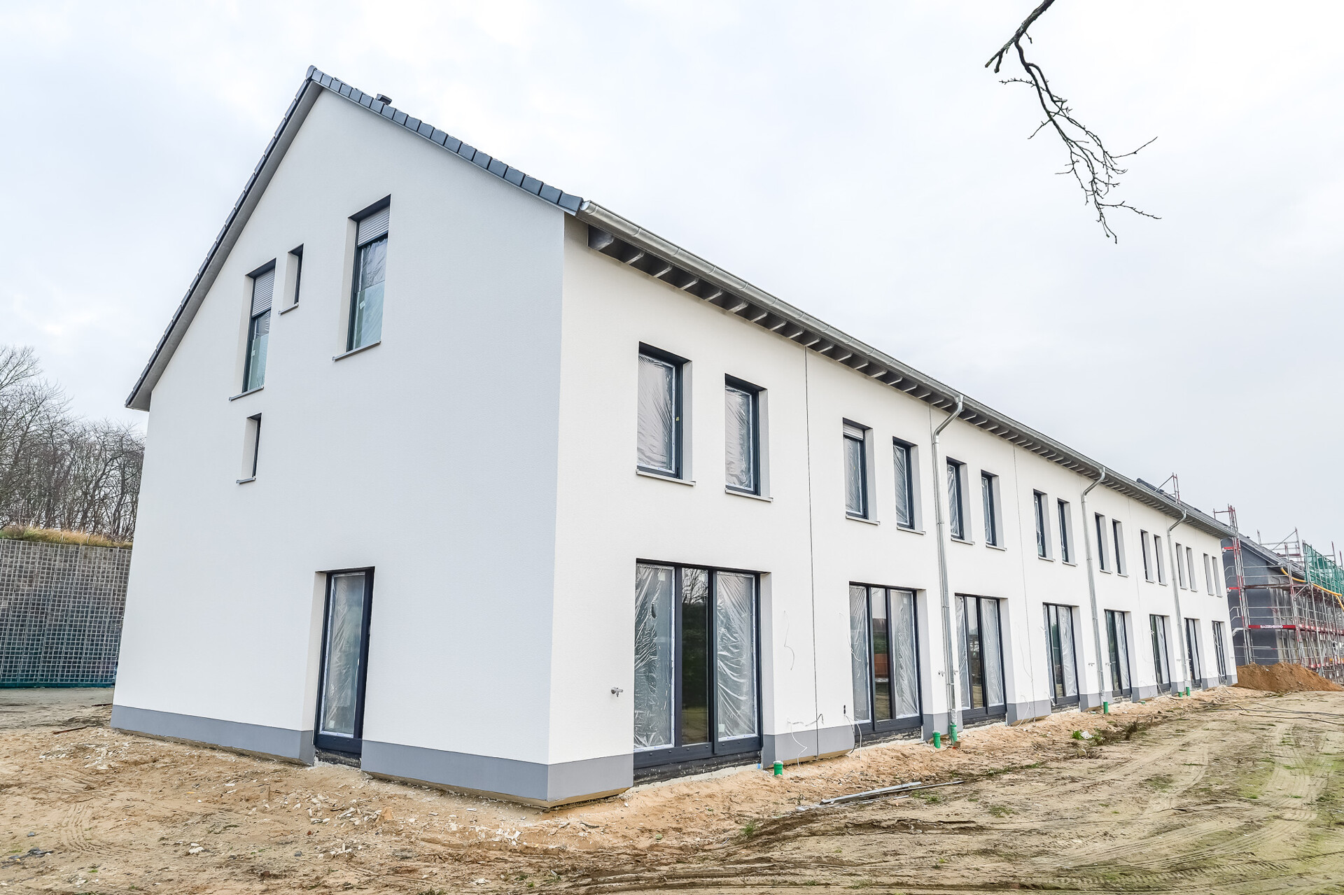 Neubau-Traumhaus in Stade – 5,5 Zimmer, 113 m², bezugsfertig ab 01.06.2026 - Gartenansicht Stand 12/25 (16403)